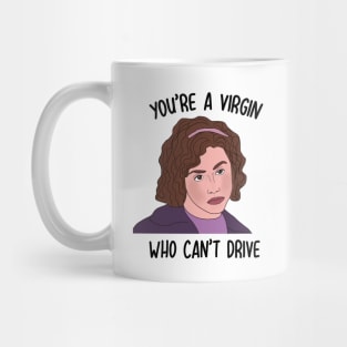 Virgin Who Can’t Drive Mug